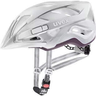 UVEX City Active Kask rowerowy, srebrny 52-57cm 2022 Kaski miejskie i trekkingowe S4104280915 - Kaski rowerowe - miniaturka - grafika 1