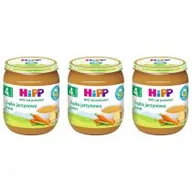 Dania dla dzieci - Hipp Zupka jarzynowa krem po 4. miesiącu zestaw 3 x 125 g Bio - miniaturka - grafika 1
