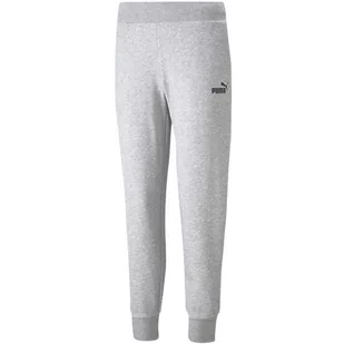 Spodnie Damskie Puma Ess Sweatpants Fl Szare 586839 04-M - Spodnie damskie - miniaturka - grafika 1