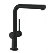 Baterie kuchenne - HANSGROHE 72859670 Talis M54 Jednouchwytowa bateria kuchenna 270 LowPressure do bezciśnieniowych podgrzewaczy wody,1jet, czarny mat - miniaturka - grafika 1