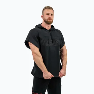 Rag top treningowy męski NEBBIA Real Champion black - Sport OUTLET - miniaturka - grafika 1