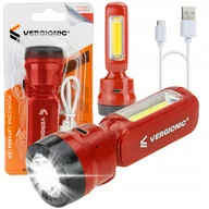 Latarki - Bardzo Mocna Latarka Led latarki ładowana Usb mini - miniaturka - grafika 1