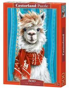 Castorland Puzzle 500 elementów. Lama - Puzzle - miniaturka - grafika 1