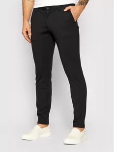 Only & Sons Spodnie materiałowe Mark 22013727 Czarny Slim Fit - Spodnie męskie - miniaturka - grafika 1