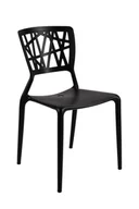 Fotele i krzesła biurowe - D2.Design Krzesło Bush czarne 23793 - miniaturka - grafika 1
