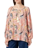 Bluzki damskie - Sidona Damska bluzka 10130401, różowa wielokolorowa, L, Różowy, wielokolorowy., L - miniaturka - grafika 1