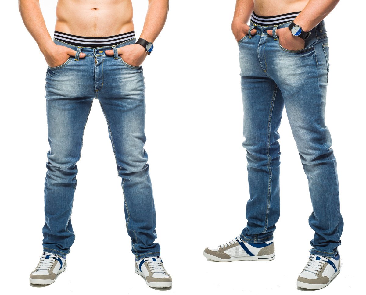 SPODNIE MĘSKIE VANKEL JEANS - 620 - 112CM L32