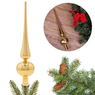 Ozdoby bożonarodzeniowe - Złoty szpic, czubek na choinkę, świąteczna ozdoba szczytowa 30 cm - miniaturka - grafika 1