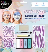 Kinder party - Farbki do twarzy z akcesoriami Księżniczka KIDEA - DERFORM - miniaturka - grafika 1