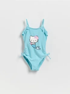 Reserved - Strój kąpielowy Hello Kitty - jasnoturkusowy - Stroje kąpielowe dla dziewczynek - miniaturka - grafika 1