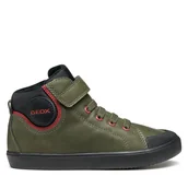 Buty dla chłopców - Sneakersy Geox J Gisli J465CC 0MEFU C0450 S Khaki - miniaturka - grafika 1
