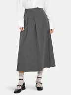 Spódnice - ONLY Spódnica maxi Lexie 15359282 Szary Regular Fit - miniaturka - grafika 1