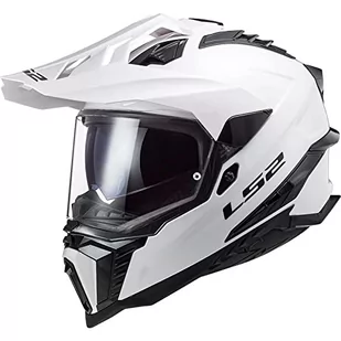 LS2, Kask motocyklowy EXPLORER WHITE 06, XL - Kaski motocyklowe - miniaturka - grafika 1