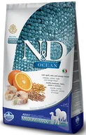 Sucha karma dla psów - Farmina Ocean Adult Medium&Maxi Codfish&Spelt&Orange 12 kg - miniaturka - grafika 1