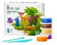 Zabawki kreatywne - Hey Clay - Zwierzęta leśne + akcesoria - TM Toys - miniaturka - grafika 1