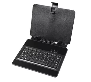 QUER ETUI NA TABLET 9.7 + Klawiatura USB KOM0487 - Etui do tabletów - miniaturka - grafika 1