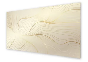 Panel kuchenny HOMEPRINT Złoty wzór w stylu Art Deco 120x60 cm - Dekoracje domu - miniaturka - grafika 1