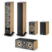 Głośniki i kolumny - Focal ARIA EVO X N°3 + N°1 + CENTER (komplet/orzech) - miniaturka - grafika 1