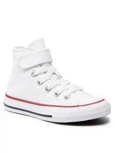 Converse Trampki Ctas 1V Hi 372884C Biały - Buty dla dziewczynek - miniaturka - grafika 1