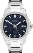 Zegarki męskie - Zegarek męski Sekonda 30275 srebrny - miniaturka - grafika 1