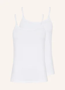 Falke Top Daily Comfort, 2 Szt. weiss - Koszulki i topy damskie - miniaturka - grafika 1