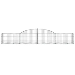 Kosze gabionowe, 10 szt., 300x30x40/60 cm, galwanizowane żelazo - Ogrodzenia - miniaturka - grafika 5