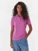 Koszulki i topy damskie - Kappa Polo Logo Sharas Wss 302B3C0 Fioletowy Regular Fit - miniaturka - grafika 1