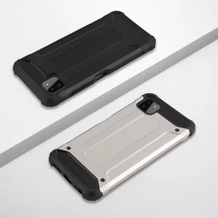 Hybrid Armor pancerne hybrydowe etui pokrowiec Samsung Galaxy A22 5G czarny - Etui i futerały do telefonów - miniaturka - grafika 7