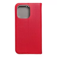 Etui i futerały do telefonów - OEM Kabura Smart Case Book Do Iphone 13 Pro Czerwony - miniaturka - grafika 1