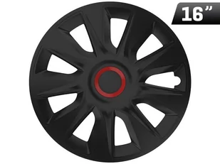 Kołpak Stratos RR black 16``, 1 szt. - Kołpaki samochodowe - miniaturka - grafika 1
