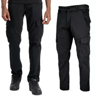 Odzież taktyczna i umundurowanie - Spodnie Alpha Industries Agent 158205 03 - Czarne - miniaturka - grafika 1