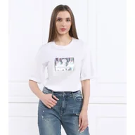 Koszulki i topy damskie - Armani Exchange T-shirt | Regular Fit - miniaturka - grafika 1