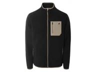 Bluzy męskie - LIVERGY® Bluza polarowa męska U.S. GRAND POLO (Czarny, L (52/54)) - miniaturka - grafika 1