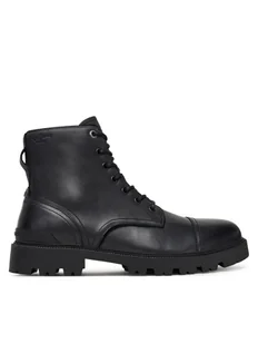 Pepe Jeans Trzewiki Ryan Brit M PMS500002 Czarny - Botki męskie - miniaturka - grafika 1