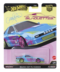 Hot Wheels Premium JBK60 Kultowe auta Mazda RX7 FC Pandem - Samochody i pojazdy dla dzieci - miniaturka - grafika 1