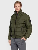 Kurtki męskie - Calvin Klein Kurtka zimowa Mix Media Quilt K10K110331 Zielony Regular Fit - miniaturka - grafika 1