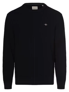 Gant - Sweter męski, niebieski - Swetry męskie - miniaturka - grafika 1