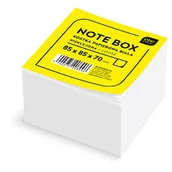 Notesy i bloczki - Ateneum Kostka papierowa biała 85x85x70 mm nieklejona - miniaturka - grafika 1