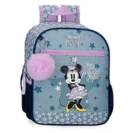 Plecaki szkolne i tornistry - Disney Minnie Style Plecak dziecięcy Niebieski 23x28x10 cms Poliester 6.44L, niebieski, Mochila Preescolar, plecak przedszkolny - miniaturka - grafika 1