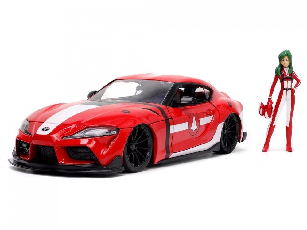 Jokomisiada Samochód metalowy Robotech: Miriya Sterling & 2020 Toyota Supra 1:24 ZA6184 EDUKAMP