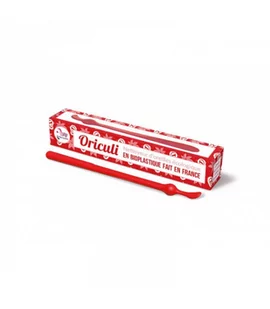 Patyczek do czyszczenia uszu Oriculi, cZERWONY, bioplastik, 1 szt., Lamazuna - Waciki, płatki i patyczki kosmetyczne - miniaturka - grafika 1