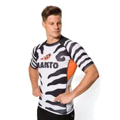 Kimona, stroje i obuwie - Rashguard męski MANTO Tigre biały MNR849_WHT_2S M - miniaturka - grafika 1