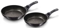 Zestawy garnków i patelni - Komplet 2 aluminiowych patelni R9-L80 - miniaturka - grafika 1