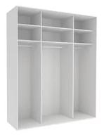 Szafy - Korpus Szafy Tivoli 200X240 Biały Z Zestawem Montażowym - miniaturka - grafika 1