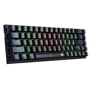 Klawiatura Mechaniczna Redragon K633RGB-PRO Ryze Pro 68 Klawiszy - Czarna - Klawiatury - miniaturka - grafika 2