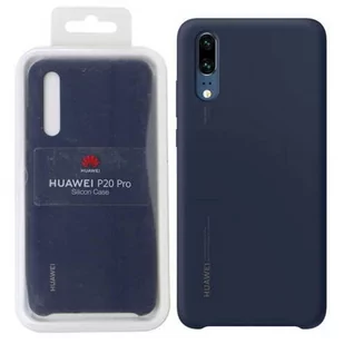Huawei Silicon Cover, Deep Blue 51992384 - Etui i futerały do telefonów - miniaturka - grafika 1