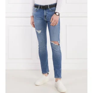 CALVIN KLEIN JEANS Jeansy | Skinny fit - Spodnie męskie - miniaturka - grafika 1