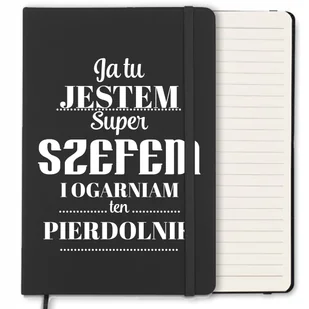 NOTES W LINIE 120 STRON PREZENT DLA SZEFA NA KAŻĄ OKAZJĘ SUPER SZEF WZORY - Notesy i bloczki - miniaturka - grafika 1