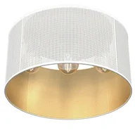 Lampy sufitowe - Biała lampa sufitowa na trzy żarówki LX 5261 z serii LOFT SHADE - miniaturka - grafika 1