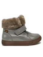 Buty dla dziewczynek - Froddo Trzewiki Basco Tex G2110144-3 S Szary - miniaturka - grafika 1